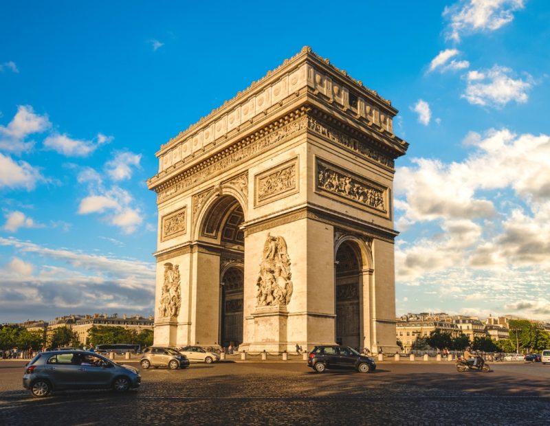 paris monument historique arc de triomphe